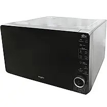 Мікрохвильова піч з грилем Whirlpool MWF 421 SL Black UA, фото 4