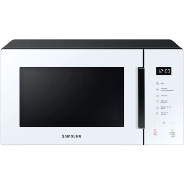 Мікрохвильова піч Samsung Bespoke MS23T5018AW/BW White UA