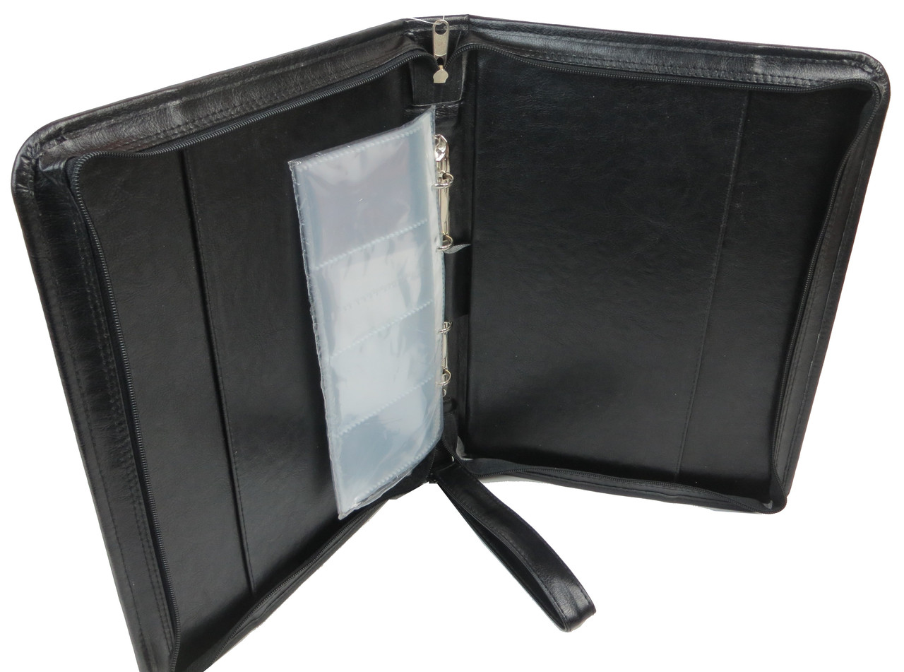 Папка зі штучної шкіри Exclusive Чорний (712100), фото 1