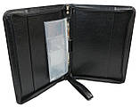 Папка зі штучної шкіри Exclusive Чорний (712100), фото 5