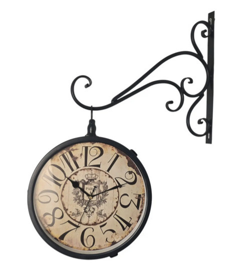 Годинник станційний у ретростилі, фото 1