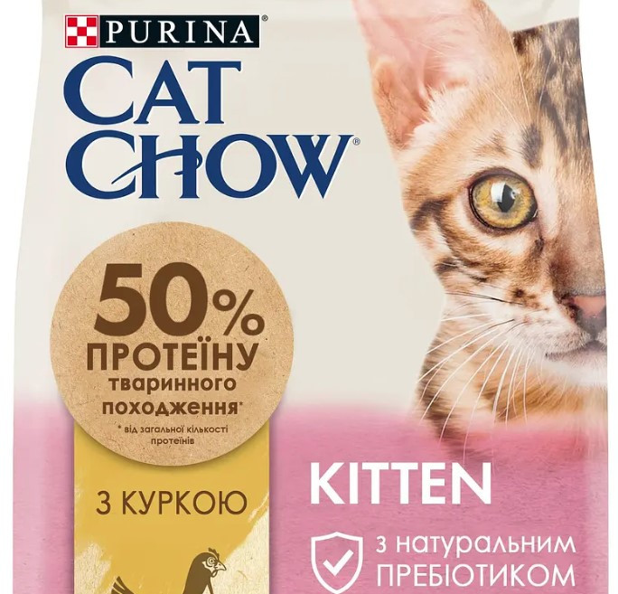 Cat Chow Kitten 650 г (курка 14%), фото 1
