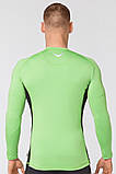 Чоловічий спортивний лонгслів Radical Fury Duo LS M Зелено-чорний (r0541), фото 3