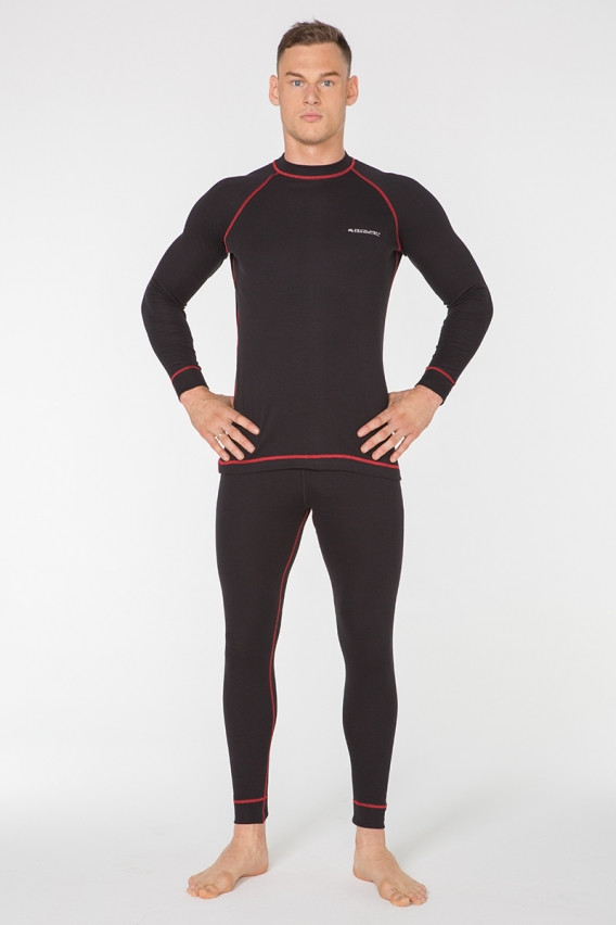 Термобілизна повсякденна чоловіча Radical Rock L Чорне з червоним (r0416), фото 1