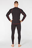 Термобілизна повсякденна чоловіча Radical Rock L Чорне з червоним (r0416), фото 2