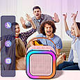 Дитяча блутуз-колонка з 2 мікрофонами ZS55A Рожева, фото 5