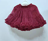 Ошатна спідниця фатин, пишна спідниця фатинова 110-116, фото 2