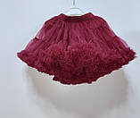 Ошатна спідниця фатин, пишна спідниця фатинова 110-116, фото 3