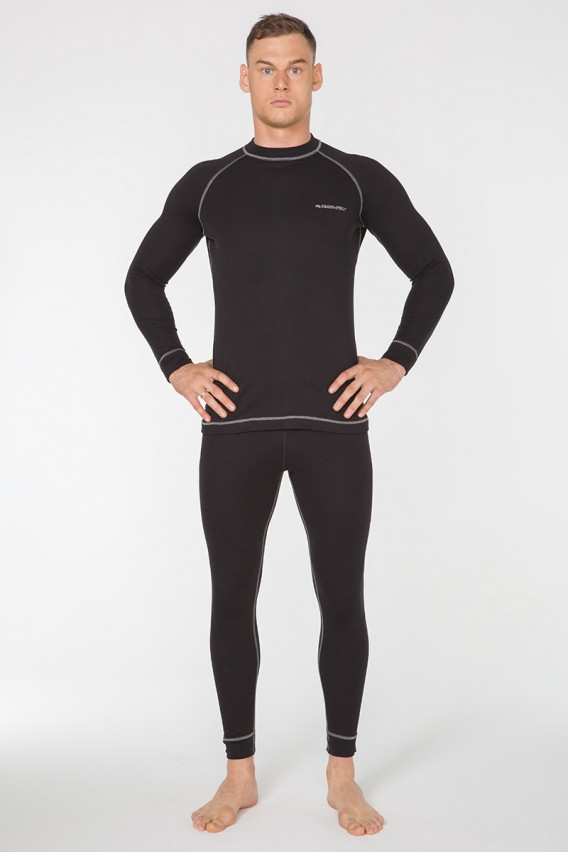 Термобілизна повсякденна чоловіча Radical Rock L Чорний з сірим (r0404), фото 1