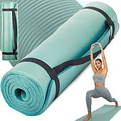 Yoga pilates fitness exercise mat anti-slip thick areobic 180x60