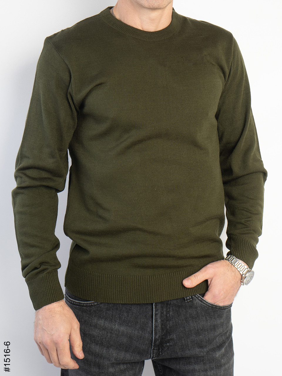 1516-6 Базовий світшот чоловічий норма (4 од: М.L,XL,2XL), фото 1