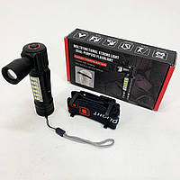 Фонарь на голову для туристов, Фонарик на голову для роботы Налобный фонарь точных работ QS-64