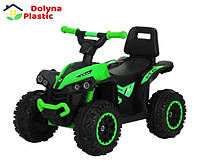 Дитяча машинка каталка толокар зелений