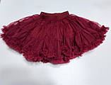 Ошатна спідниця фатин, пишна спідниця фатинова 110-116, фото 4
