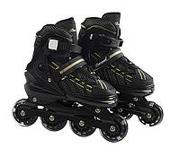 Дитячі ролики Banwei 20-L Inline Skates 39-42 24-27 см Чорний (166609), 8861458 - 239