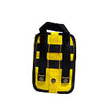 Жовта аптечка, підсумок індивідуальної аптечки IFAK, аптечний підсумок для цивільних, дівчат, жінок Стохід, фото 4