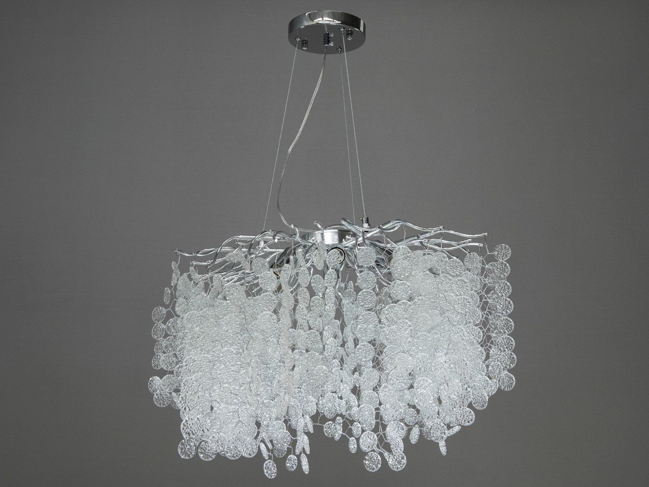 Кришталева люстра Diasha 8хE14 602-600CH, фото 1