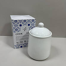Банка керамічна 1,9 л Limited Edition COOK 202B-009-A13 біла, фото 2