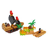 Дитячий розвиваючий конструктор "Pirate island" 2642TXK 170 деталей, фото 4