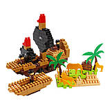 Дитячий розвиваючий конструктор "Pirate island" 2642TXK 170 деталей, фото 5