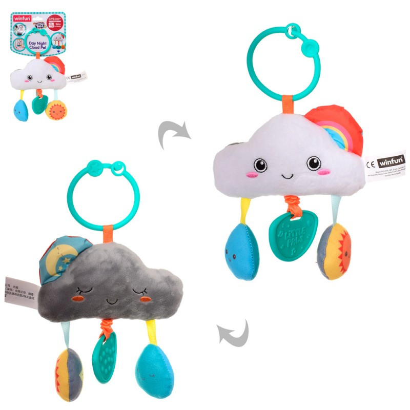 Підвіска на коляску 0192-NI WinFun Хмарка, прорізувач, пискавка, розтяжка, фото 1