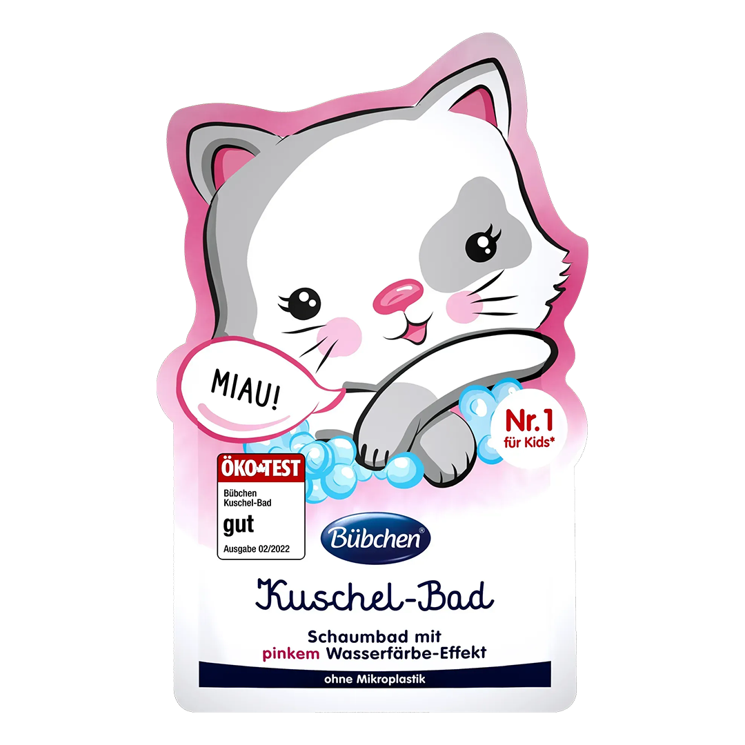 Піна для ванни Бюбхен Ласкавий котик, від 3 років, 40 мл, фото 1
