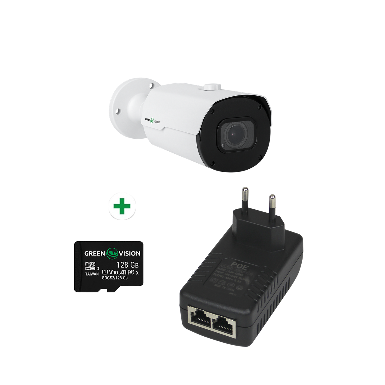 Комплект IP камери для контролю доступу автотранспорту GV-806 з функцією розпізнавання осіб та управлінської бази даних