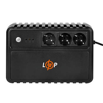 0,48кВт ДБЖ із апроксимованою синусоїдою 12V, LP-U800VA-3PS / Джерело безпербійного живлення / Безперебійник