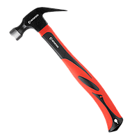 Молоток-цвяходер, 450 г, комбінована ручка, "Intertool" (HT-0223)