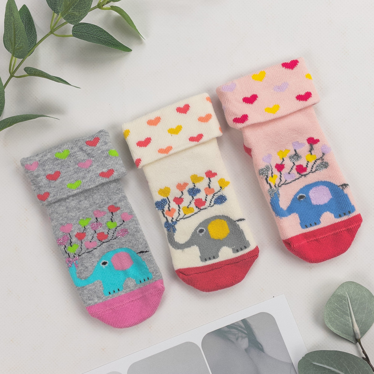 Шкарпетки дитячі BROSS Туреччина (розміри: 13-15, 16-18, 19-21) | 3 шт.