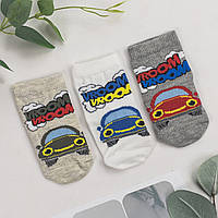 Шкарпетки дитячі BROSS Туреччина (розміри: 13-15, 19-21) | 3 шт.