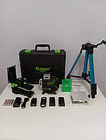 2 АКБ. Huepar S04CG. Кейс. Штатив 1м. Лазерний рівень.