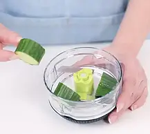 Ручний подрібнювач овочів і фруктів, подрібнювач Mini chopper XL-294, фото 4