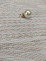 Підвіска прикраса на браслет Перлина 12мм ( 1 шт)