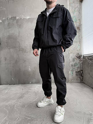 Костюм чоловічий ріп стоп кофта штани технологічний стильний не утеплений, фото 2