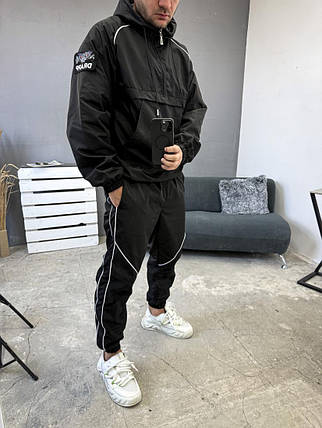 Спортивний костюм чоловічий стильний однотонний осінь, фото 2