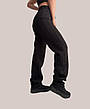 Утеплені флісом палаццо з кулісками внизу мод 036 чорні, фото 6