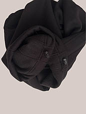 Утеплені флісом палаццо з кулісками внизу мод 036 чорні, фото 3