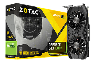 Відеокарта GeForce GTX 1080 Ti 11GB ZOTAC AMP Edition (ZT-P10810D-10P) Б/В, фото 1