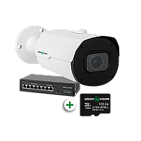 Комплект відеоспостереження з функцією розпізнавання автомобільних номерів GV-802 для контролю доступу та моніторингу транспорту
