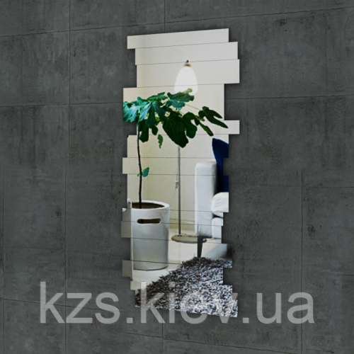 Дзеркало декоративне 1500 х 600 мм, фото 1