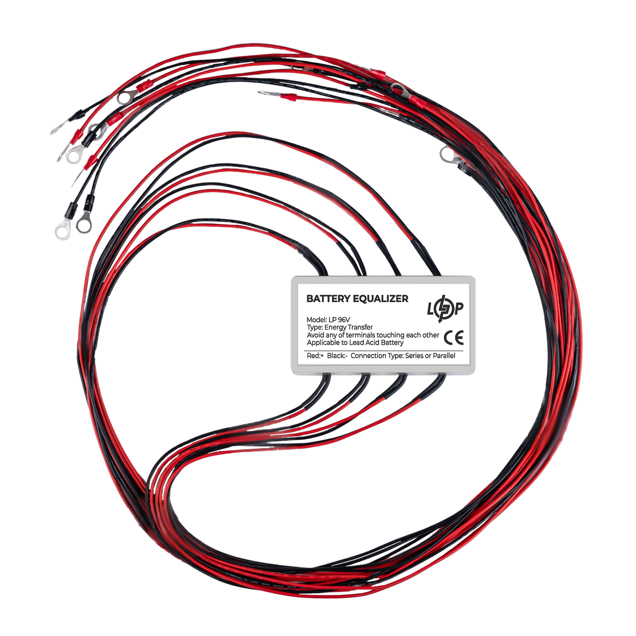 Балансир для акумуляторних батарей LP 96V для оптимізації заряду у сонячних системах та електротранспорті