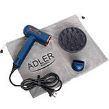 Фен із іонізацією та дифузором Adler AD 2271, TURBO, 1500 Вт, фото 9