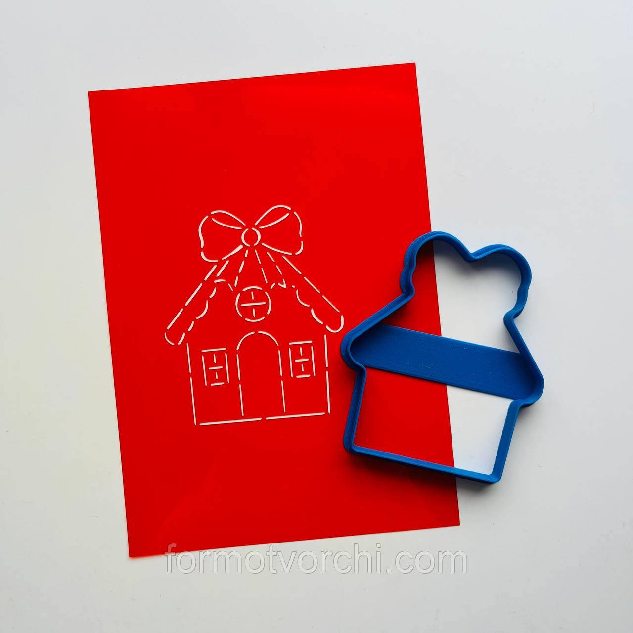3D-формочки-вирубки для пряників "Будинок 33"
