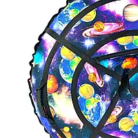 Тюбінг Планети New Оксфорд/ПВХ100 см Санки-ватрушка для катання по снігу Ватрушка надувна