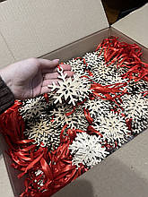 Дерев'яна іграшка на ялинку Оптом. Корпоративні подарунки. Іграшки з логотипом