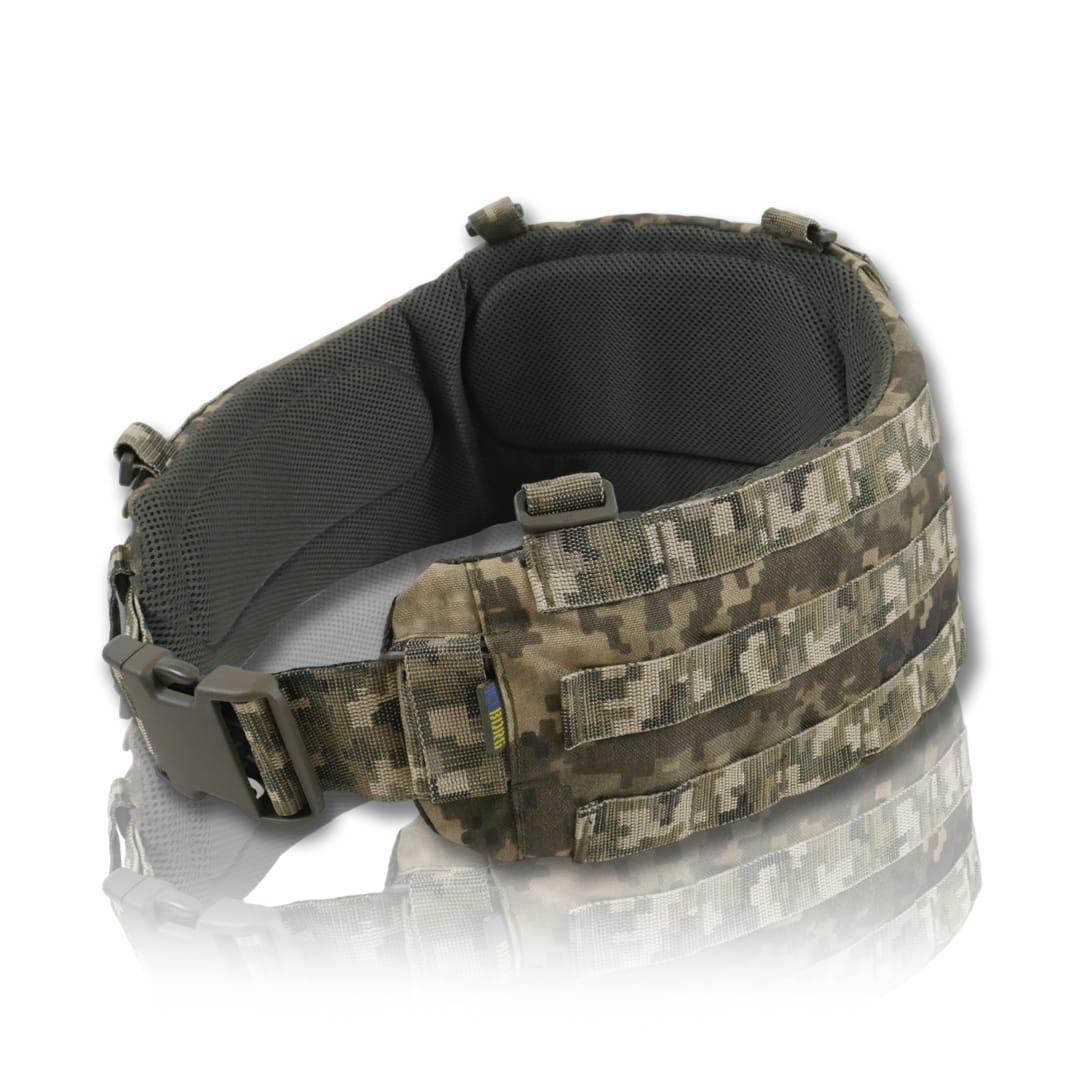 Розвантажувальний пояс Kiborg R-1 (L) molle Піксель / Анатомічний крій З фурнітурою 100% поліамід, фото 1