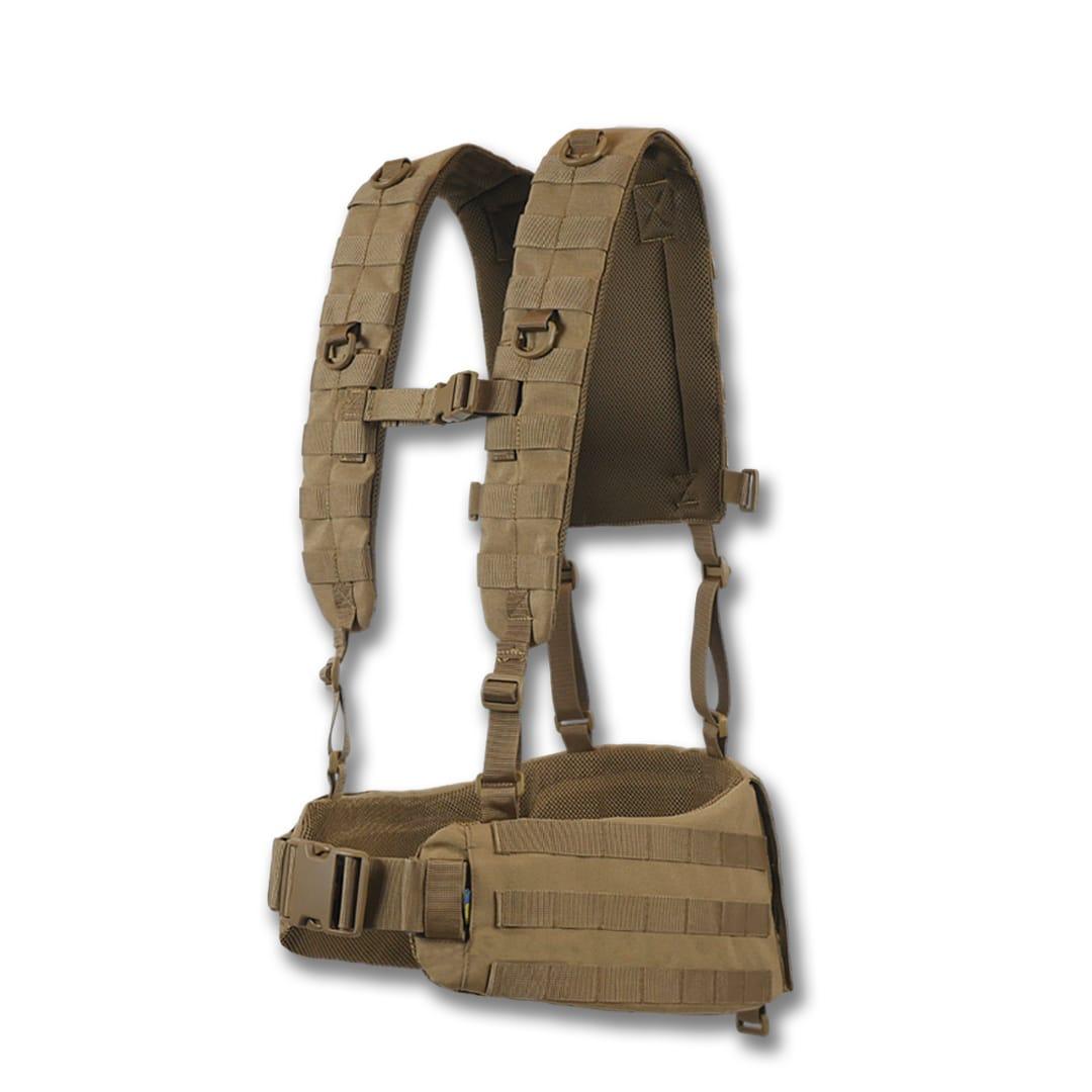 Ременно-Плечевая Система (РПС) Kiborg R-1 GEN.2 Койот (L) | Изготовлена из Cordura 1000D с IRR покрытием, фото 1