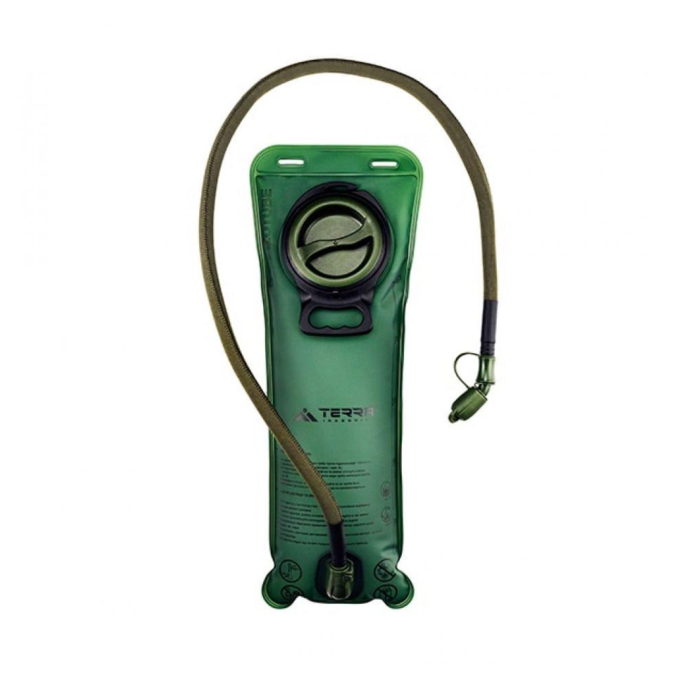 Питна система (гідратор) Hidro Izotube 2.5л (47 × 17 см) олива Матеріал термопластичний поліуретан стійкий до тиску, фото 1