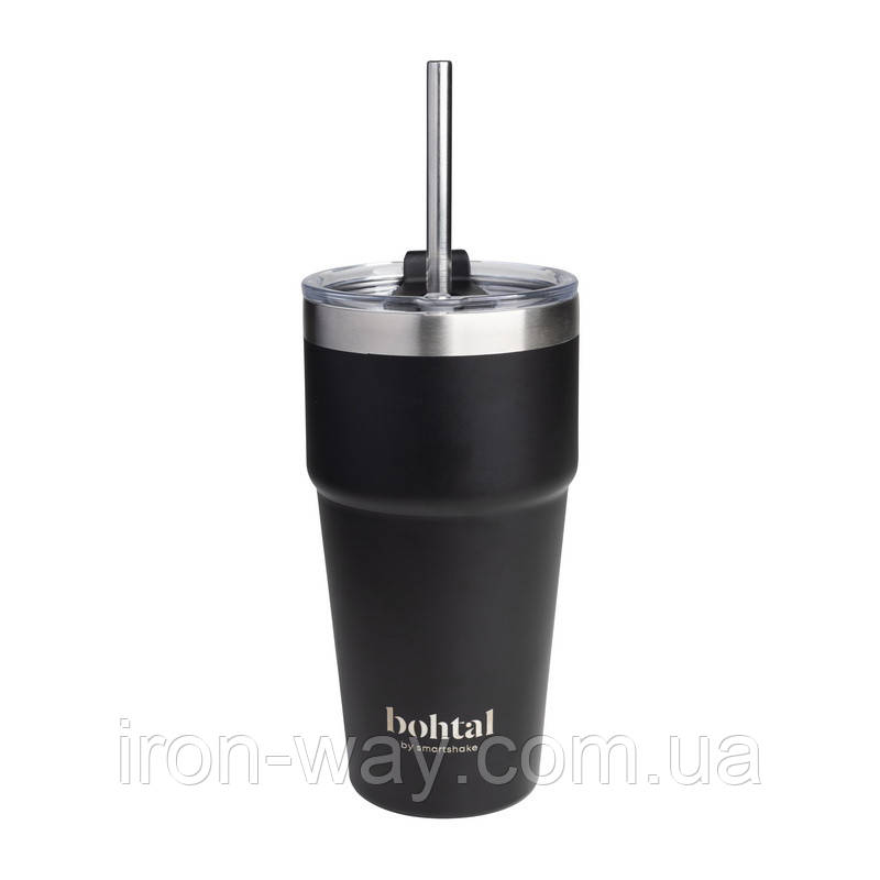 SmartShake Bohtal Insulated Travel Mug (600 ml, black), фото 1